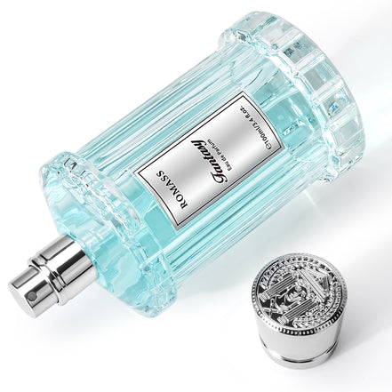 ROMASS Fantasy Unisex Eau de Parfum 100ml with Exotic Floral Woody Amber Fragrance Orange Blossom Jasmine Rose Vanilla Cedar