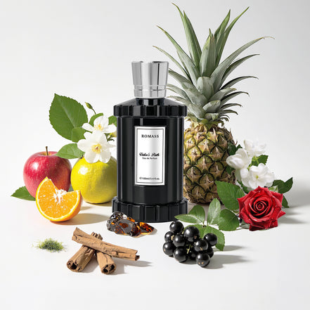 ROMASS Valor's Path Eau de Parfum Spray for Men & Women 3.4oz/100ml with Citrus Orange Blossom Lemon Lavender Vetiver Cedar & Amber Fragrance Unisex