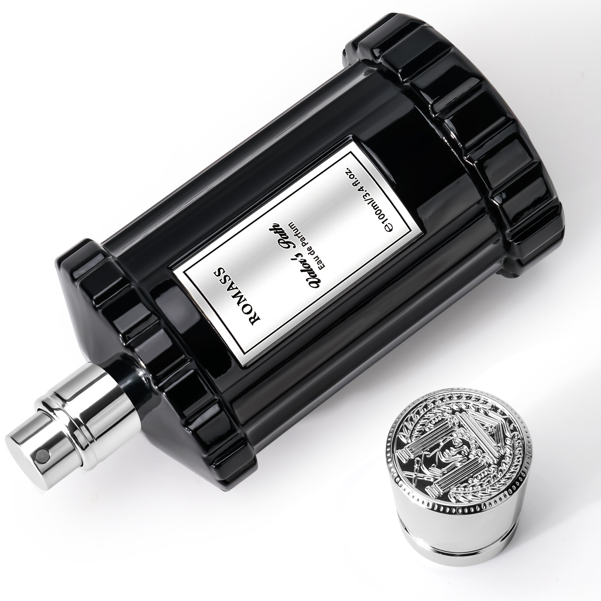 ROMASS Valor's Path Eau de Parfum Spray for Men & Women 3.4oz/100ml with Citrus Orange Blossom Lemon Lavender Vetiver Cedar & Amber Fragrance Unisex