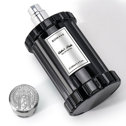 ROMASS Valor's Path Eau de Parfum Spray for Men & Women 3.4oz/100ml with Citrus Orange Blossom Lemon Lavender Vetiver Cedar & Amber Fragrance Unisex