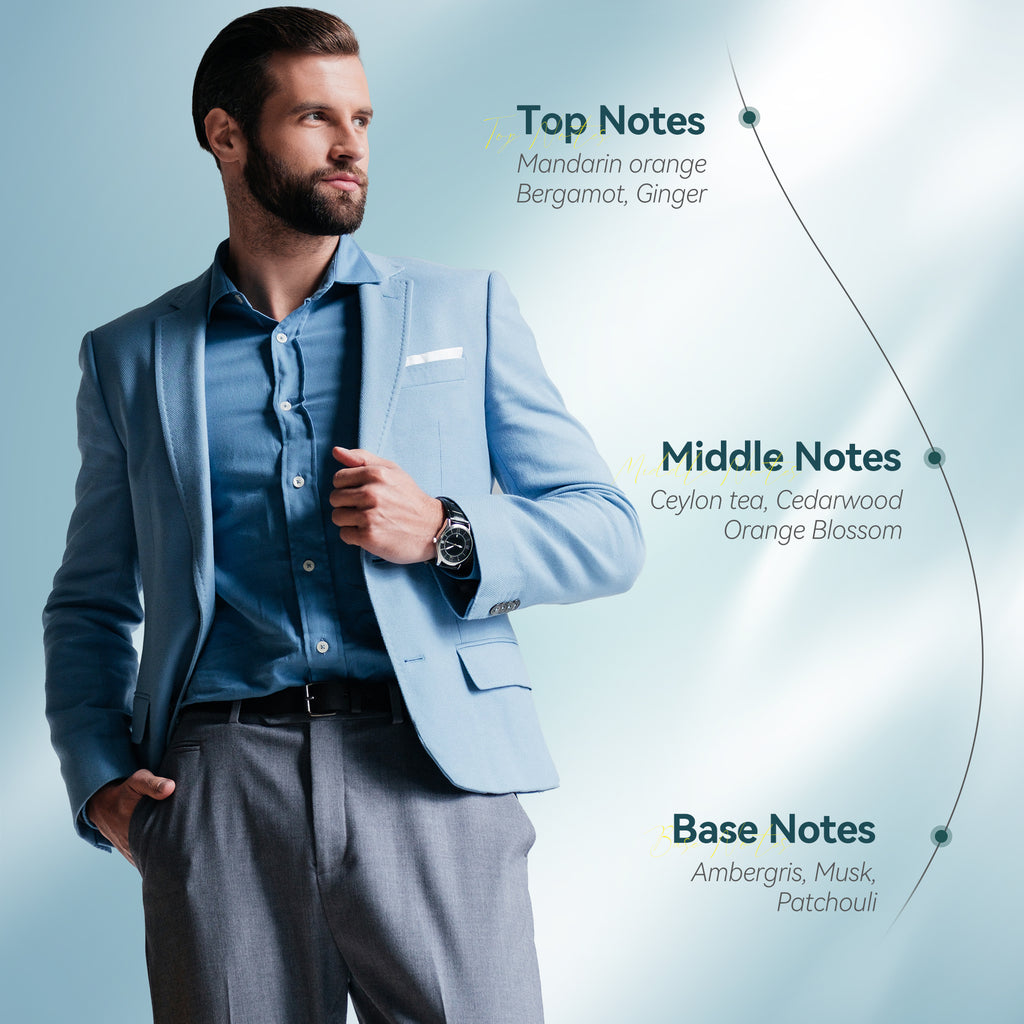 ROMASS Fantasy Unisex Eau de Parfum 100ml with Exotic Floral Woody Amber Fragrance Orange Blossom Jasmine Rose Vanilla Cedar